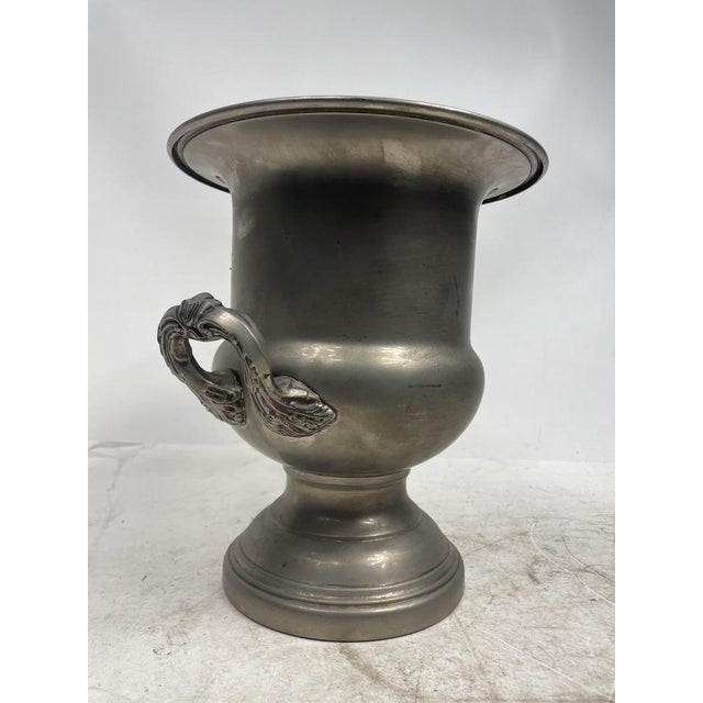 1950s Antique Silver Vase, 1950s For Sale - Image 5 of 10