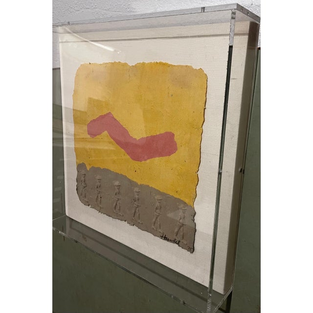 William Haendel, Bill Haendel Americana Toy Soldiers Cast Paper Relief Modern Pop Art Sculpture, c.1975 For Sale In Miami - Image 6 of 10
