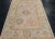 Turkish Oushak Rug Lavender Coral Soft Brown Handwoven Wool Rug 4'2" X 6'1" For Sale - Image 4 of 8