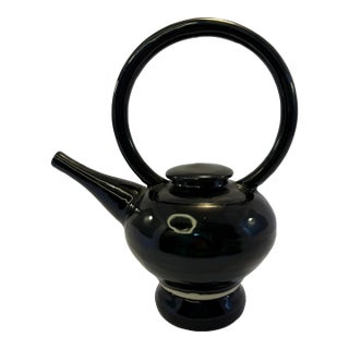 Modern Pottery Tea Pot With Cozy For Sale