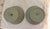 Mid 20th Century Celadon Sage Green Wedgwood Grapevine Jasperware Pair of Compotes - a Pair For Sale In Las Vegas - Image 6 of 10