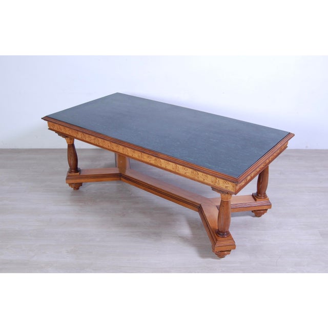 Marble-Topped Table, Brianza, Italy, 1940s For Sale - Image 18 of 18