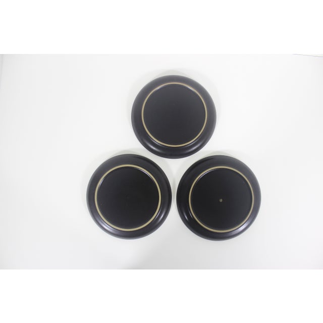 This is a set of three Denby small bread and butter plates in the Arabesque or Samarkand pattern. I like mixing and...