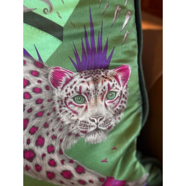 Make a statement with our striking Snow Leopard Luxury Velvet Cushion. Inspired by Dante`s Inferno and Paradiso from the...