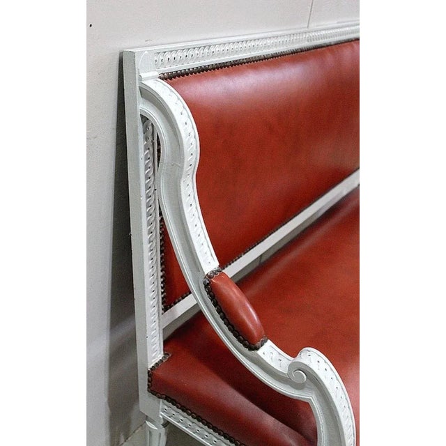 Antique Small Louis XVI Children's Bench in Beech For Sale - Image 10 of 18