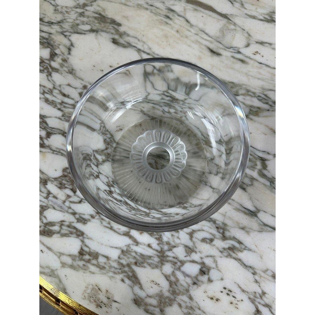 Glass Crystal Bowl from Lalique, France, 1950s For Sale - Image 7 of 8