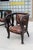 Empire Mahogany Ball Claw Rolled Arm Chair For Sale - Image 4 of 6