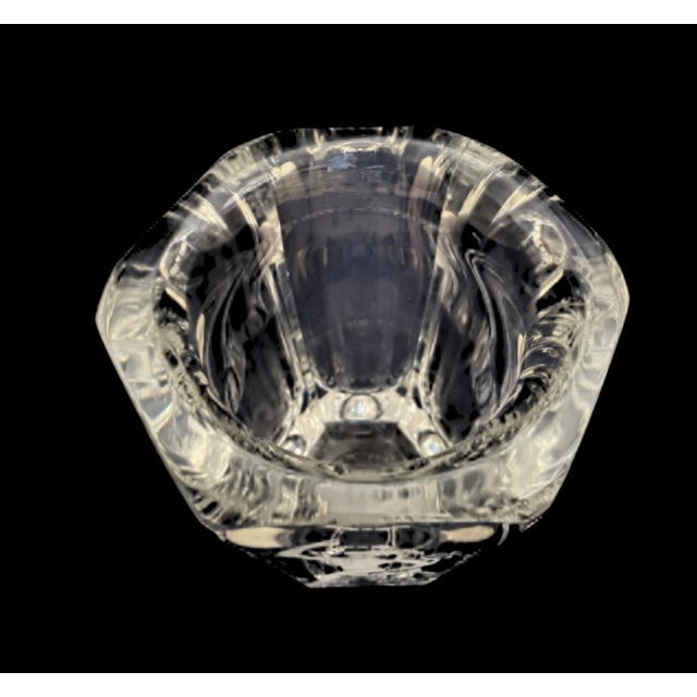 Kosta Boda Late 20th Century Elis Bergh Vintage for Kosta Boda Crystal Vase For Sale - Image 4 of 6