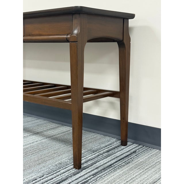 Mersman Mid-Century Modern Sofa / Console Table ~ Great as Tv Stand For Sale - Image 4 of 8