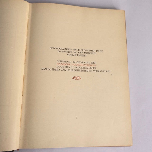 Art Nouveau 1925 Helene Kroller Muller Art Book Henry Van De Velde Cover Modernism Van Gogh For Sale - Image 3 of 18