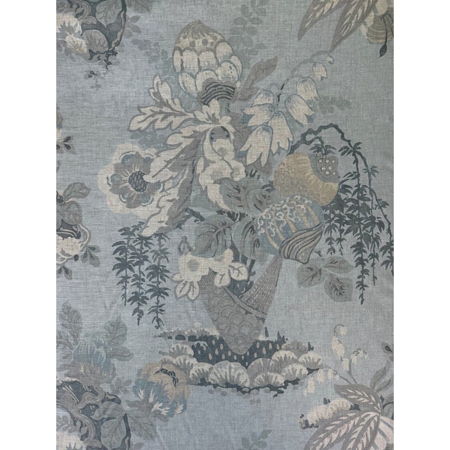 Anna French Af9642 Fairbanks Spa Blue Fabric 3 3/8 Yards Brand Anna French Fabric Book / Collection Savoy Pattern...