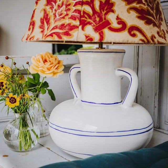 Blue Manises Cratera Lamp by Can Betelgeuse Studio For Sale - Image 8 of 13