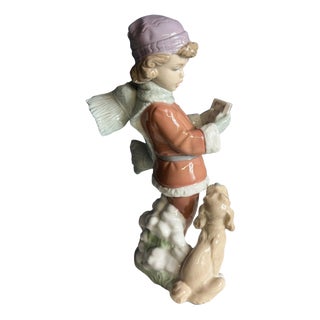Lladró, A Christmas Duet Figurine, 2000, Porcelain For Sale