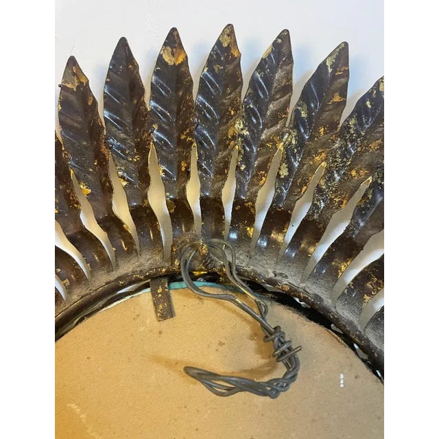 Italian Sun Mirror, 1950s For Sale - Image 4 of 7