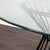 Pottery Barn Modern Glass Dining Set With Black Metal Table and 2 Black Chairs For Sale - Image 9 of 11