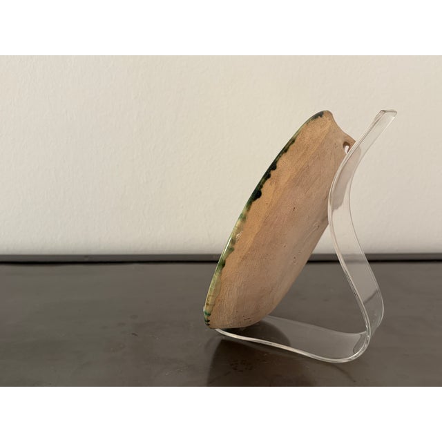 1970s Maritime Wall Plate with Fish Motif by Wilhelm Löber for Rügenkeramik, 1960s For Sale - Image 5 of 18