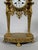 Empire Portico Clock with Egyptian Motifs in Gilt Bronze, 1800 For Sale - Image 4 of 8