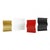 Gold Plissé Room Divider in Powder-Coated Aluminum by Altreforme For Sale - Image 8 of 11