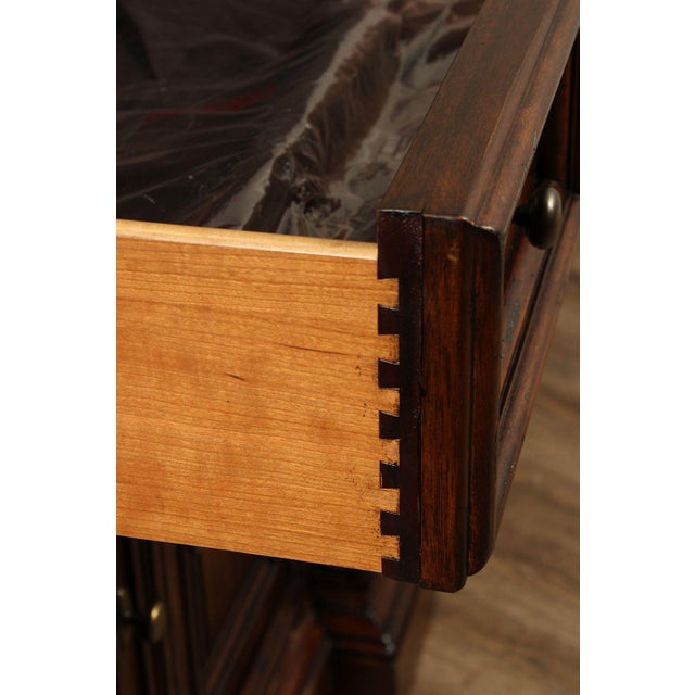 2000 - 2009 Empire Style Large Carved Sideboard For Sale - Image 5 of 12