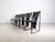 Metal Chairs in Leather from Ronald Schmitt, Set of 6 For Sale - Image 7 of 12