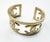Chanel Chanel Gold CC Frame Cuff For Sale - Image 4 of 5
