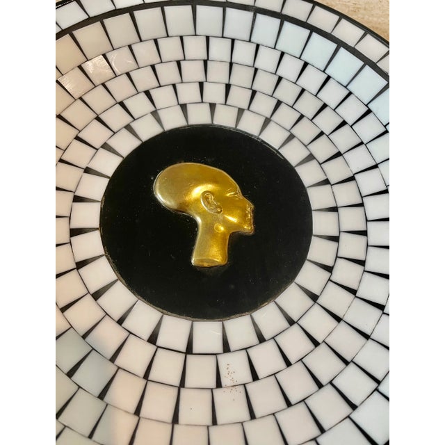 Sculpture Materials Mosaic Tile Decorative Plate For Sale - Image 7 of 10