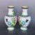 Late 20th Century Pair of Vintage Cloisonné Enamel Peony Vases With Bird Motif For Sale - Image 5 of 9