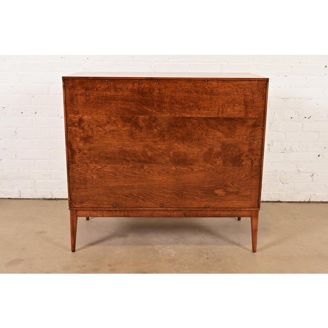 Paul McCobb Planner Group Solid Birch Dresser or Chest of Drawers, Newly Refinished For Sale - Image 14 of 15