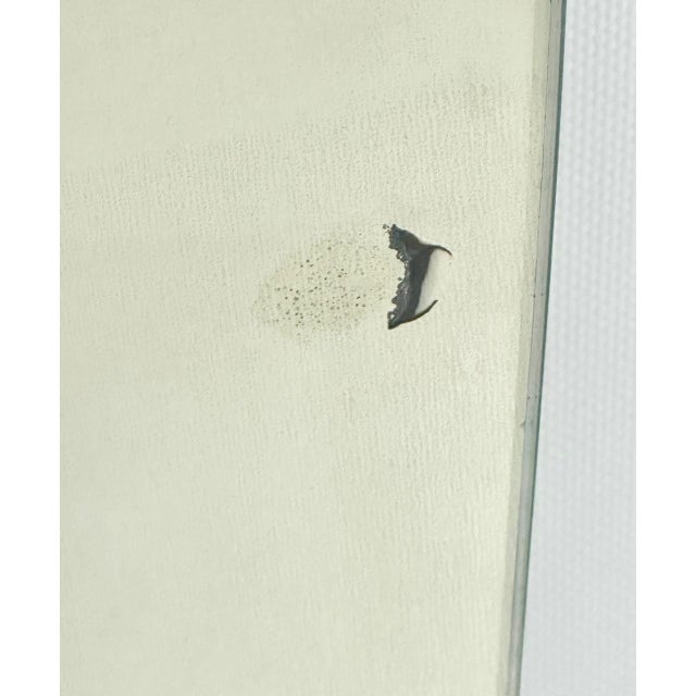 Art Deco German Wall Mirror with Brass Decoration, 1940s For Sale - Image 6 of 8