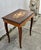 Brown VTG.Sorrento Italian Inlaid Wood Music Box Table Jewelry Sewing Side Table For Sale - Image 8 of 17