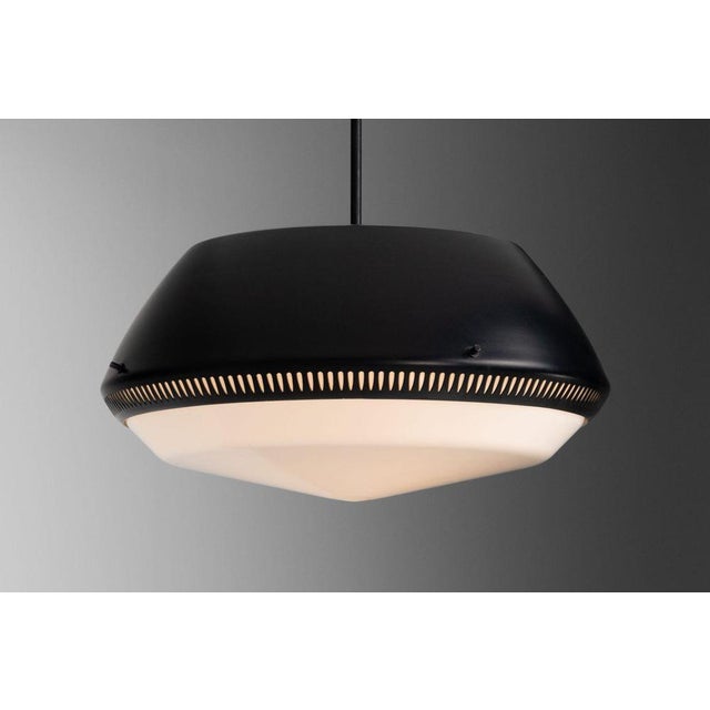 Metal Greson 2 Pendant by Gio Ponti for Greco, Italy, 1950s For Sale - Image 7 of 18