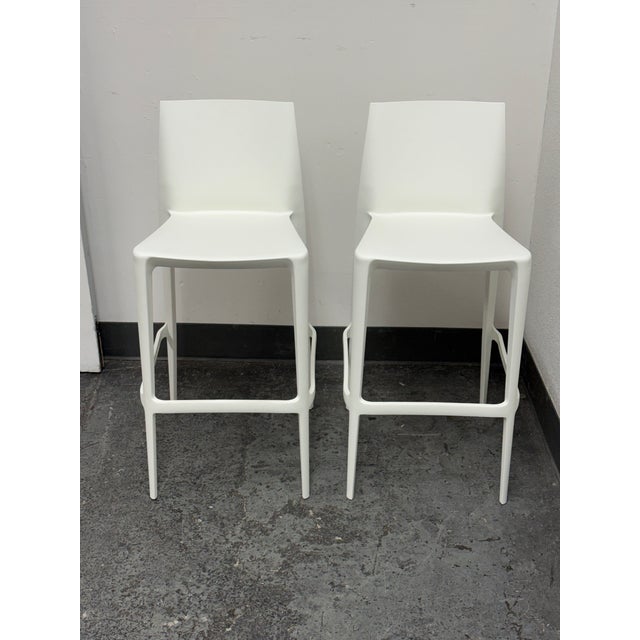 Modern Mario & Claudio Bellini for Heller Bellini Outdoor Barstools, Pair For Sale - Image 3 of 12
