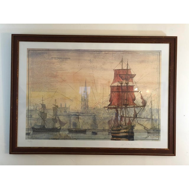 Letestu, Brittany, 1980s, Offset Print For Sale - Image 8 of 8