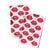 Our custom tea towels give a whole new meaning to "kiss the cook!" Set of two handmade towels are created in Mommani...
