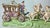 Late 20th Century Vintage Italian Capodimonte Style Porcelain Cinderella Carriage With Four Horses For Sale - Image 5 of 13