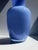 Vintage Italian Blue Opal Glass Vase, 1980s For Sale - Image 6 of 6