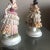 1940s Female Porcelain Figurines With Dresden Lace - a Pair For Sale In San Diego - Image 6 of 10