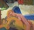 Contemporary Original Vintage Abstract Expressionist Figurative - "Lovers’ Embrace" by Katherine Kallick For Sale - Image 3 of 5