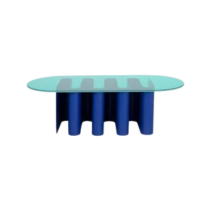 Tavolino2 Ultramarine Blue Side Table from Pulpo
