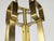 Italian Brushed Brass Fireplace Tools, 1970s For Sale - Image 14 of 15