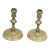 Vintage Brass Candlesticks - A Pair For Sale
