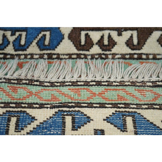 Vintage Caucasian Rug 3'6'' X 6'9'' For Sale - Image 12 of 12