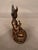 Metal Bronze Statue of Buddha, Vintage For Sale - Image 7 of 14