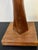 Mid-Century Modern Hand Carved Teak Sculpture of Woman, Mid-Century Modern, USA, 1968 For Sale - Image 3 of 6