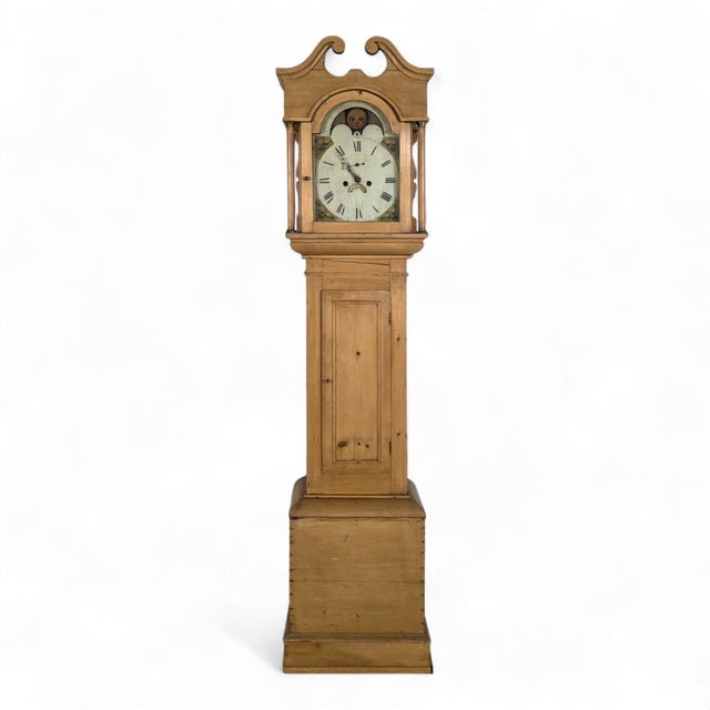 English Clock Face by Fred Scott Dundee for Walker and Hughes Movement For Sale - Image 9 of 9