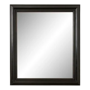 French 19th Century Ebonized Bistro Mirror