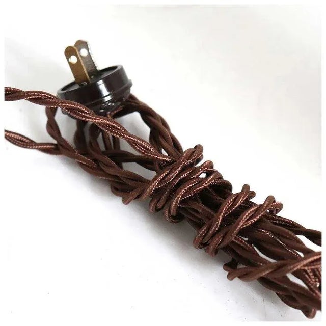 1920s American Steuben Aurene Gold Glass Ribbed Baluster One-light Table Lamp For Sale - Image 5 of 8