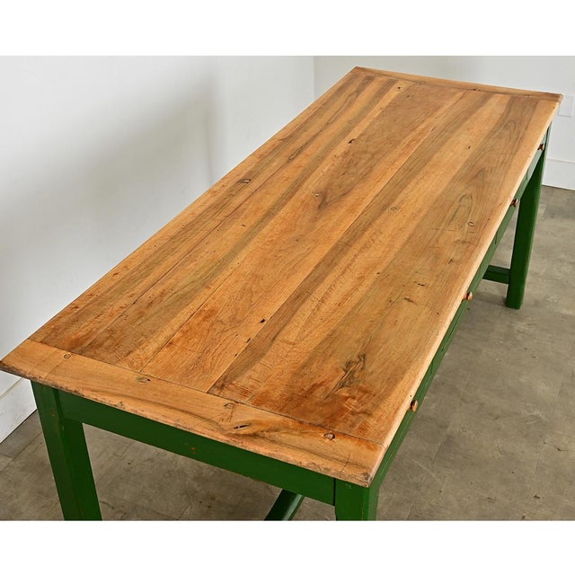 19th Century English 19th Century Kitchen Island with Eight Drawers For Sale - Image 5 of 12