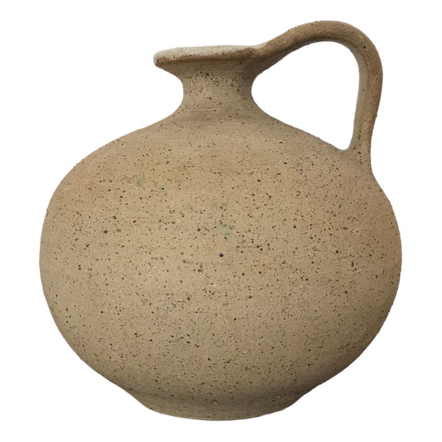 Italian Stoneware Vase by Bruno Gambone, 1960s For Sale