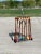 Brown Croquet Set With Cart For Sale - Image 8 of 8